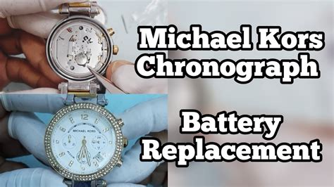 change battery on michael kors watch|Michael Kors Watch repairs.